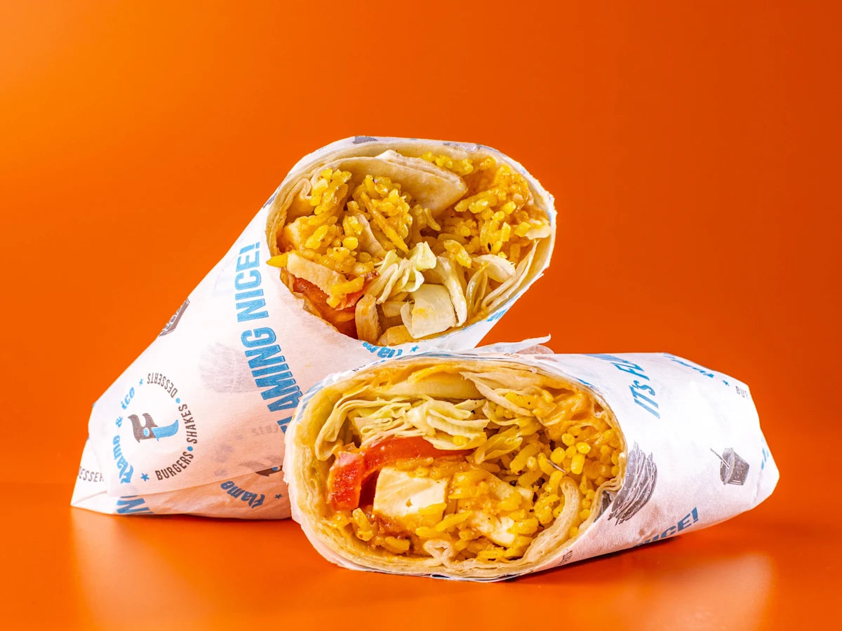 Veg. Paneer Burrito